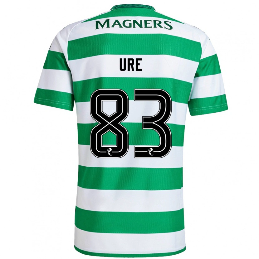 Danxen Herren Kyle Ure #83 Grün Weiß Heimtrikot Trikot 2024/25 T-Shirt