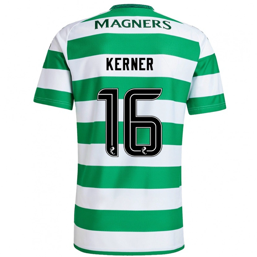 Danxen Herren Hana Kerner #16 Grün Weiß Heimtrikot Trikot 2024/25 T-Shirt