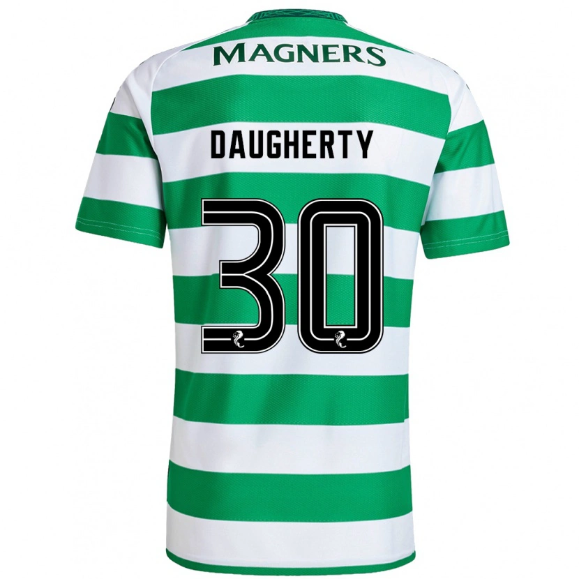 Danxen Herren Kelsey Daugherty #30 Grün Weiß Heimtrikot Trikot 2024/25 T-Shirt