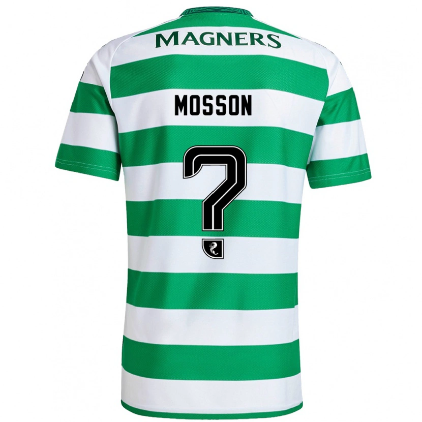 Danxen Herren Louis Mosson #0 Grün Weiß Heimtrikot Trikot 2024/25 T-Shirt
