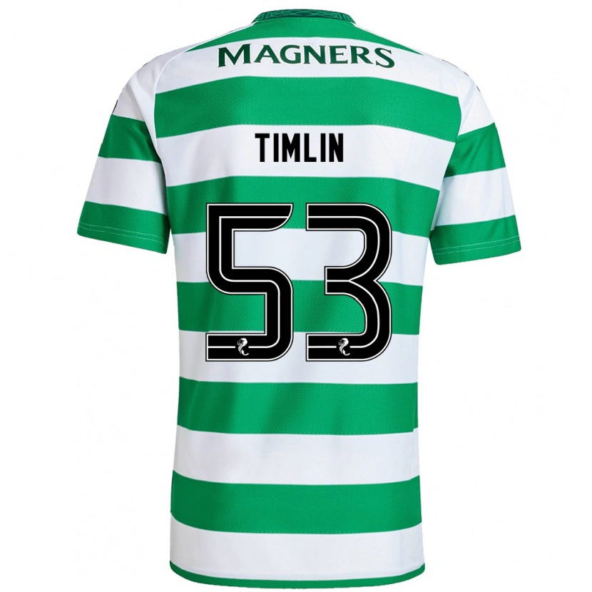 Danxen Herren Sophie Timlin #53 Grün Weiß Heimtrikot Trikot 2024/25 T-Shirt