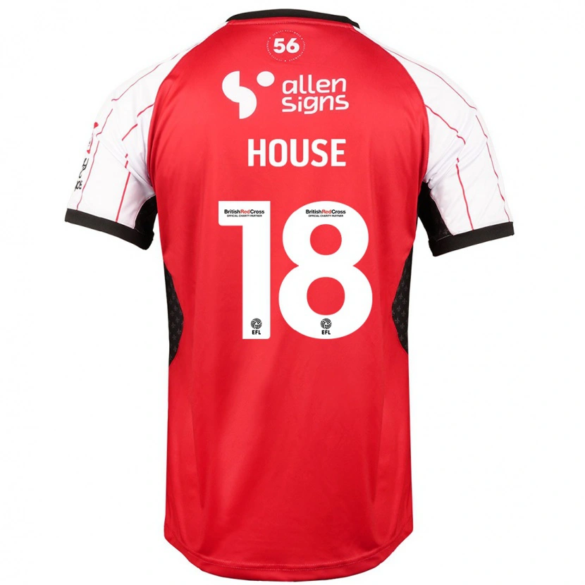 Danxen Herren Ben House #18 Weiß Heimtrikot Trikot 2024/25 T-Shirt