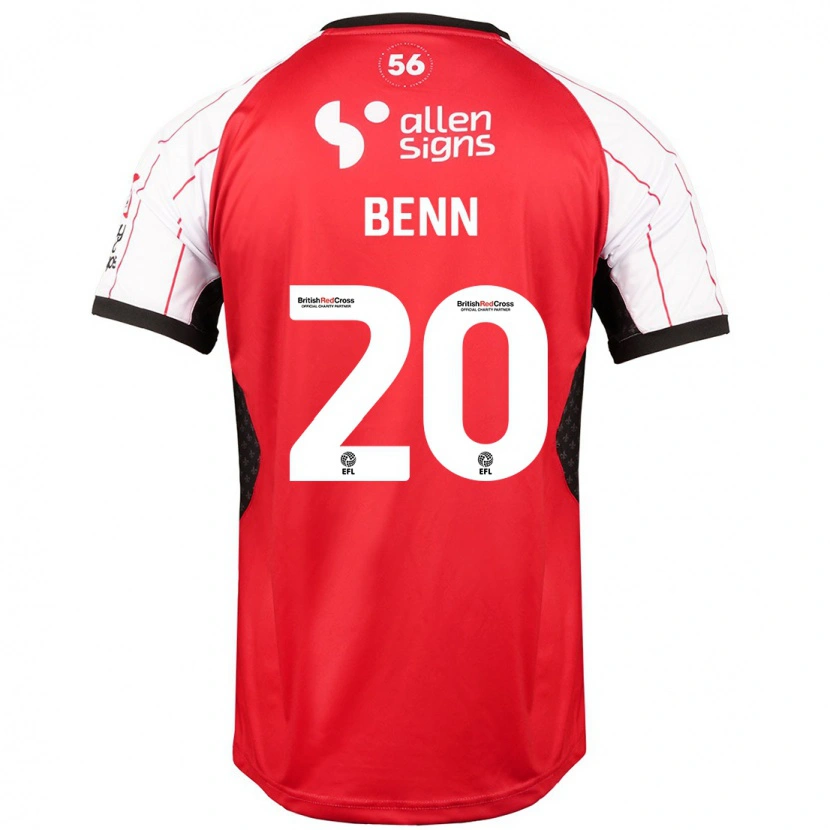 Danxen Herren Jay Benn #20 Weiß Heimtrikot Trikot 2024/25 T-Shirt