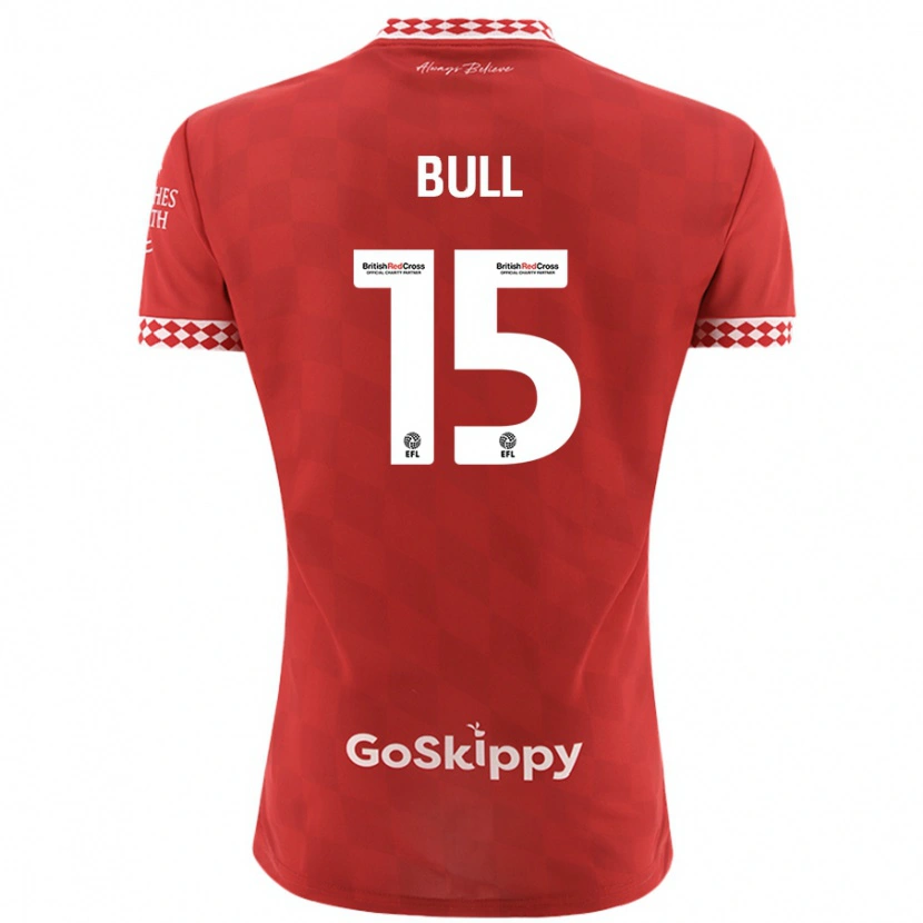 Danxen Herren Jasmine Bull #15 Rot Heimtrikot Trikot 2024/25 T-Shirt