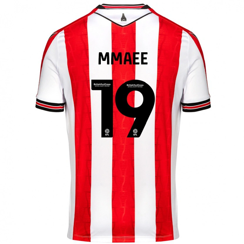Danxen Herren Ryan Mmaee #19 Rot Weiß Heimtrikot Trikot 2024/25 T-Shirt