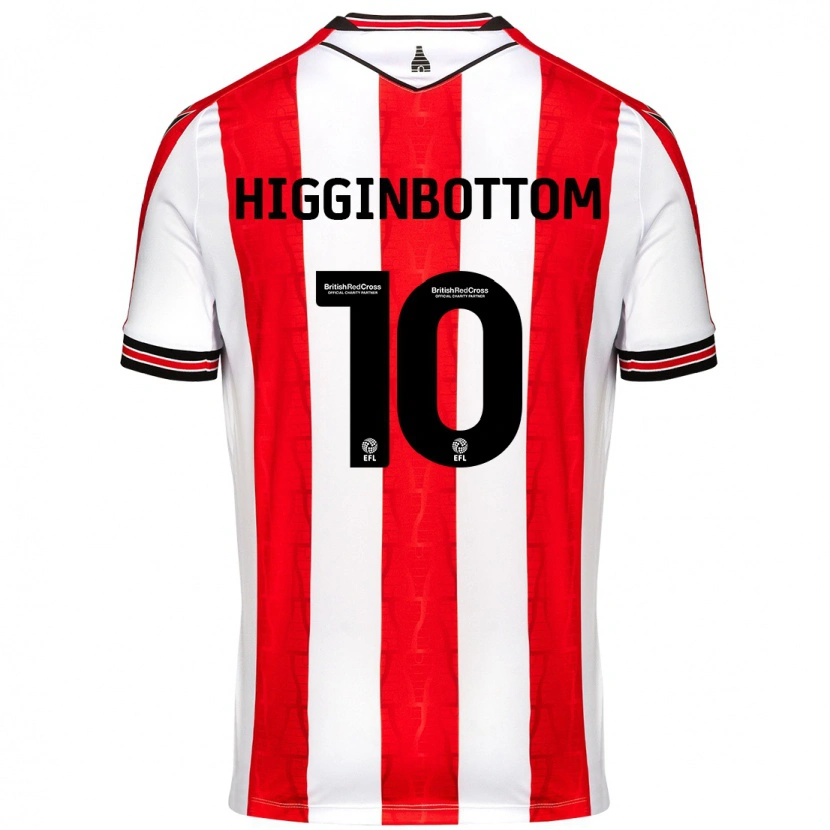 Danxen Herren Alice Higginbottom #10 Rot Weiß Heimtrikot Trikot 2024/25 T-Shirt