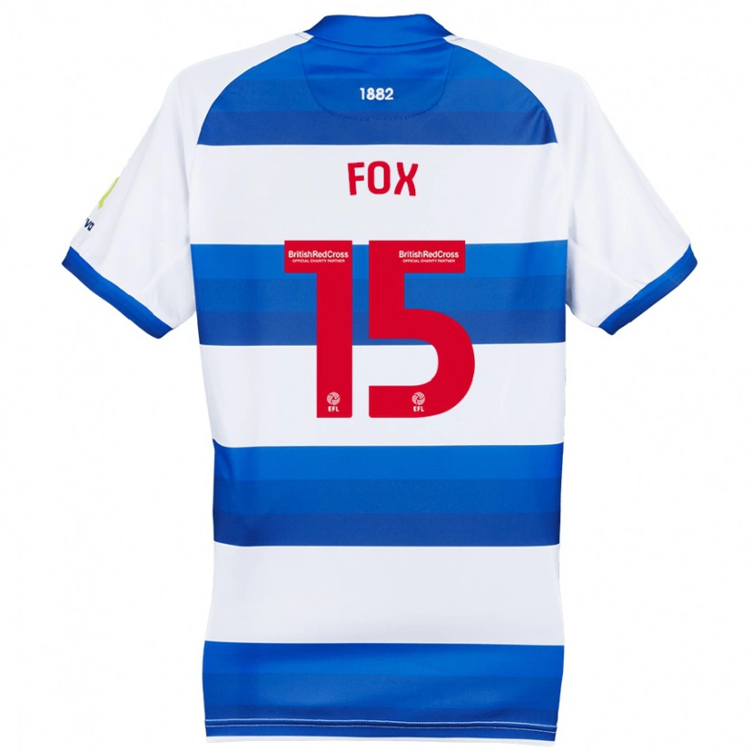 Danxen Herren Morgan Fox #15 Weiß Blau Heimtrikot Trikot 2024/25 T-Shirt