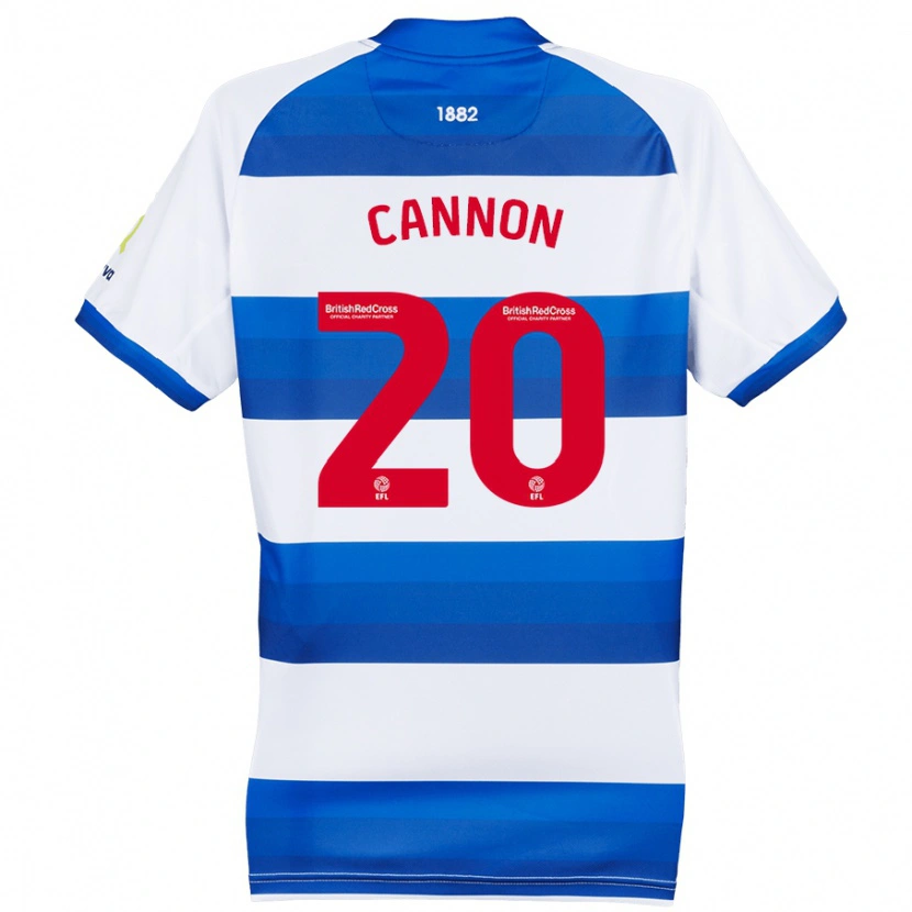 Danxen Herren Reggie Cannon #20 Weiß Blau Heimtrikot Trikot 2024/25 T-Shirt