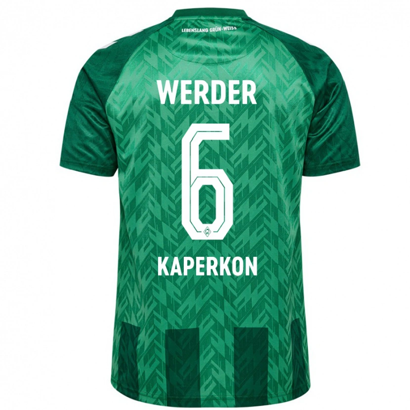 Danxen Herren Tom Kaperkon #6 Grün Heimtrikot Trikot 2024/25 T-Shirt