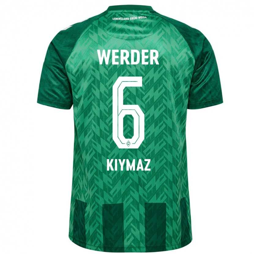 Danxen Herren Anil Kiymaz #6 Grün Heimtrikot Trikot 2024/25 T-Shirt