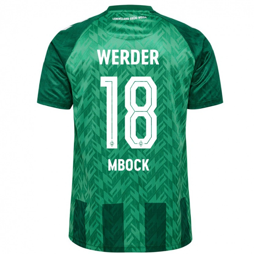 Danxen Herren Princewill Mbock #18 Grün Heimtrikot Trikot 2024/25 T-Shirt