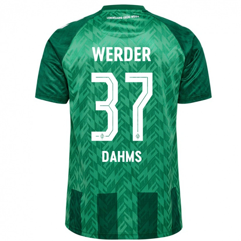 Danxen Herren Lena Dahms #37 Grün Heimtrikot Trikot 2024/25 T-Shirt