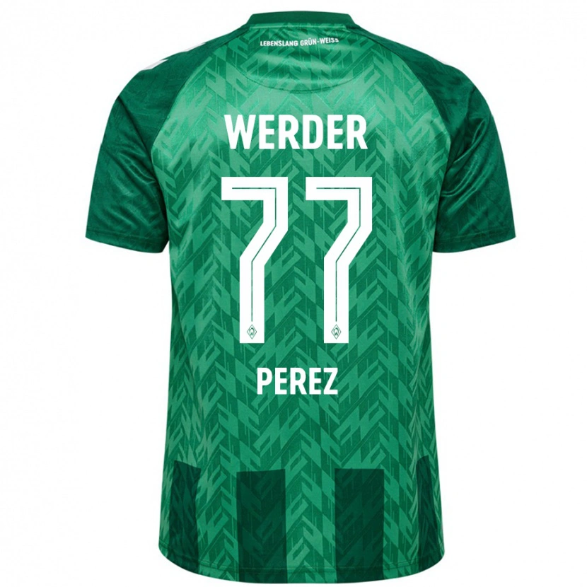 Danxen Herren Catalina Pérez #77 Grün Heimtrikot Trikot 2024/25 T-Shirt