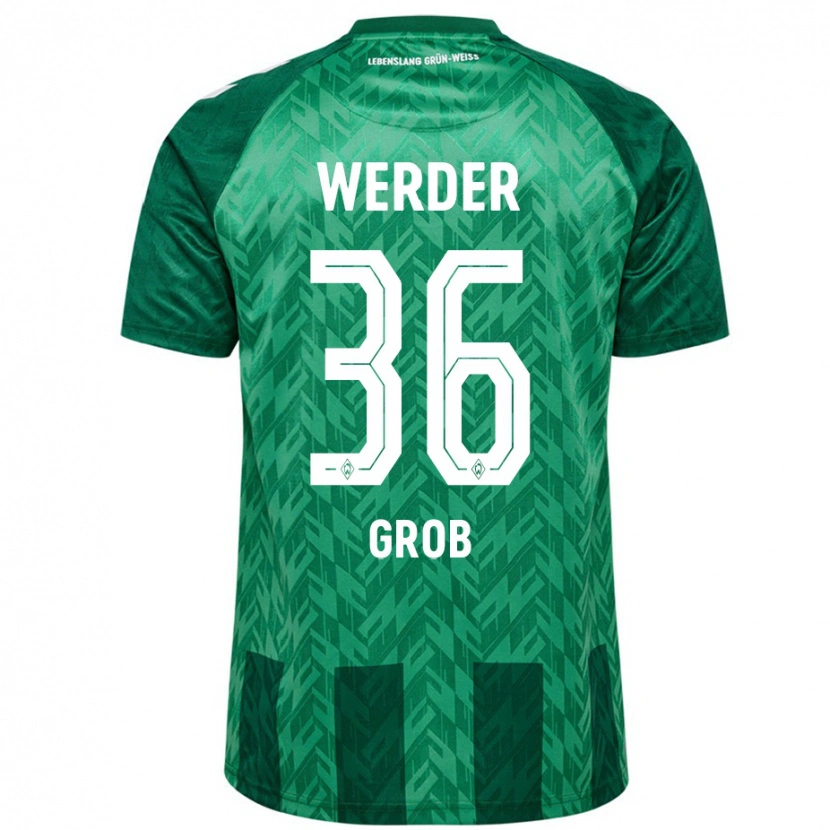 Danxen Herren Christian Groß #36 Grün Heimtrikot Trikot 2024/25 T-Shirt