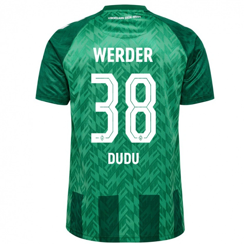 Danxen Herren Dudu #38 Grün Heimtrikot Trikot 2024/25 T-Shirt