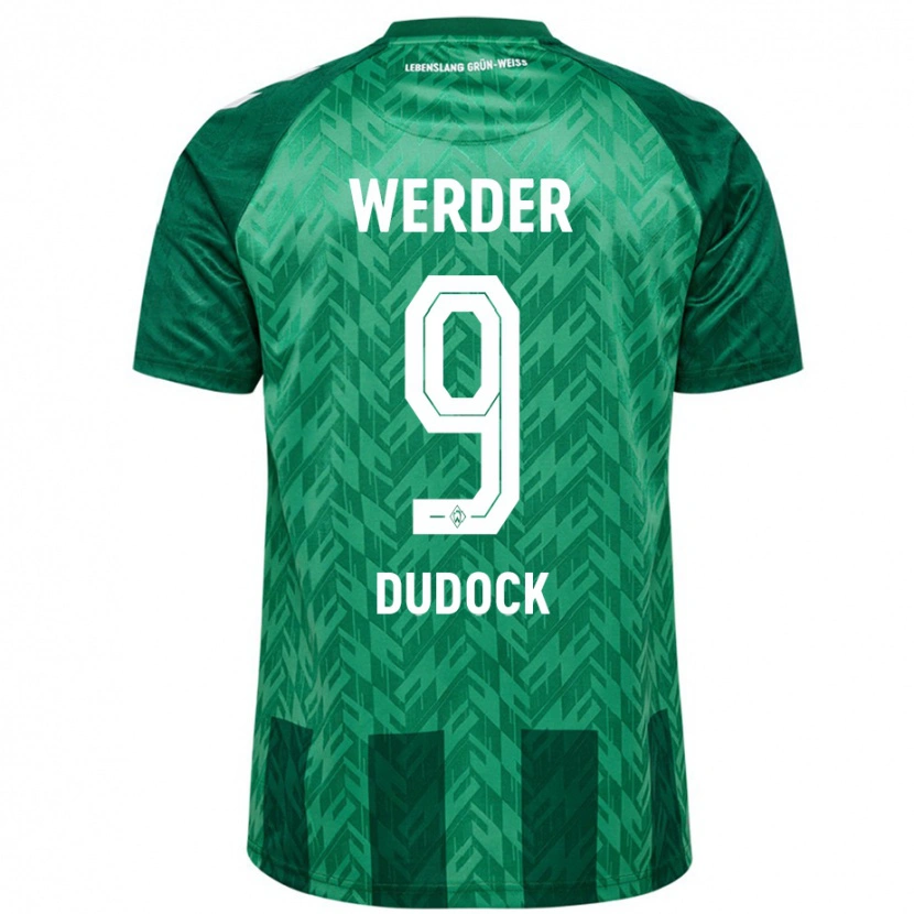 Danxen Herren Joshua Dudock #9 Grün Heimtrikot Trikot 2024/25 T-Shirt