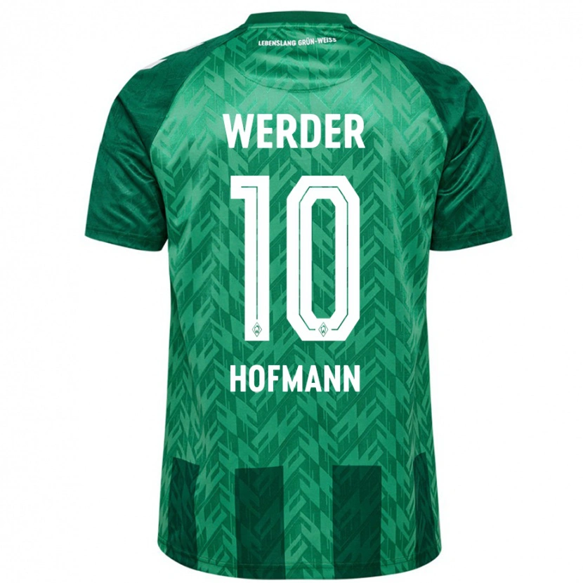 Danxen Herren Justin Hofmann #10 Grün Heimtrikot Trikot 2024/25 T-Shirt