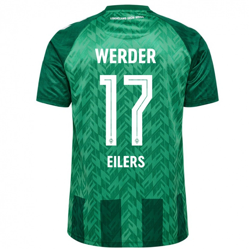 Danxen Herren Jonas Eilers #17 Grün Heimtrikot Trikot 2024/25 T-Shirt