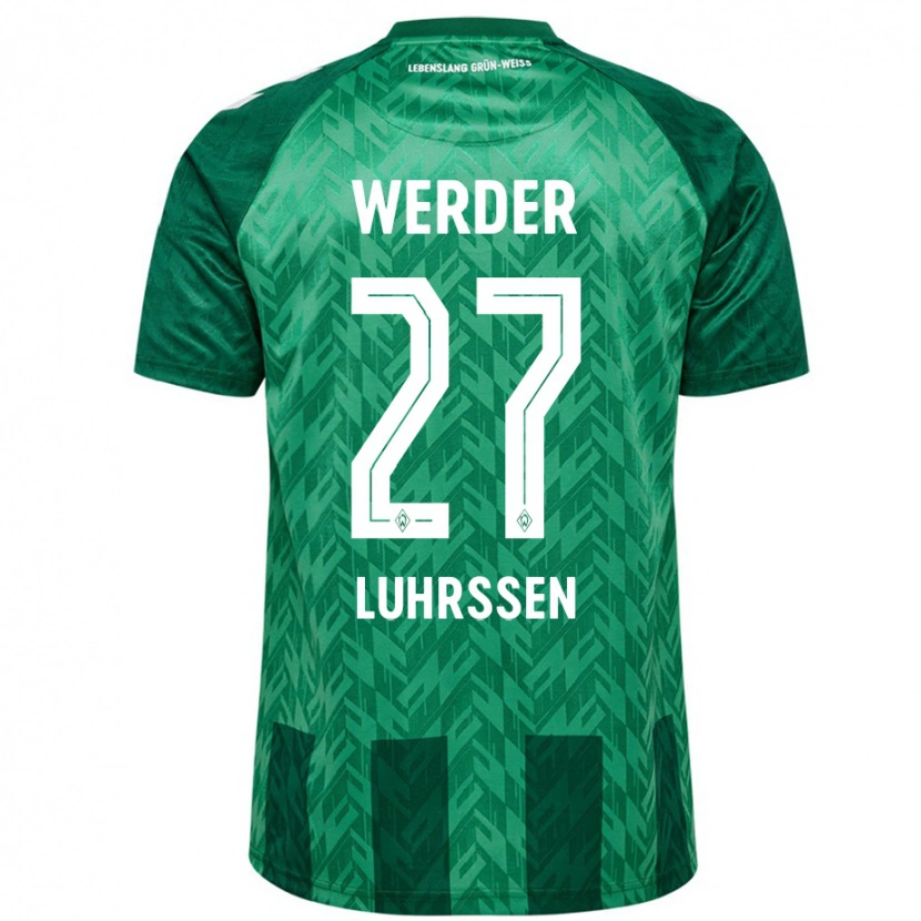 Danxen Herren Nina Luhrssen #27 Grün Heimtrikot Trikot 2024/25 T-Shirt
