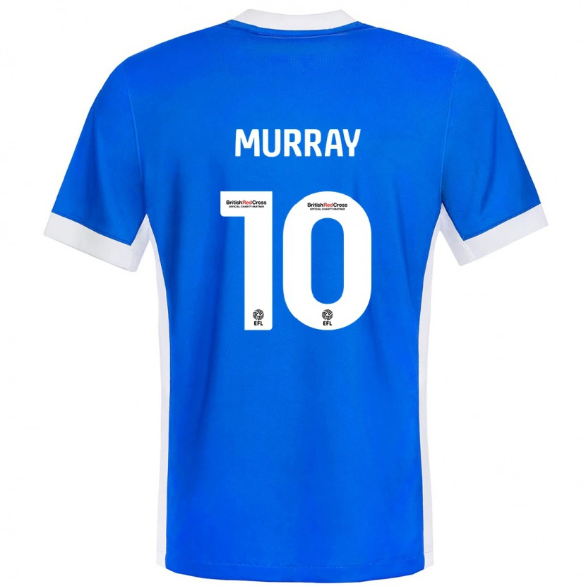 Danxen Herren Christie Harrison-Murray #10 Blau Weiß Heimtrikot Trikot 2024/25 T-Shirt