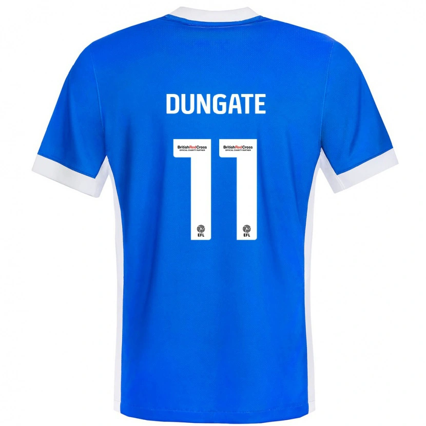 Danxen Herren Katie Dungate #11 Blau Weiß Heimtrikot Trikot 2024/25 T-Shirt
