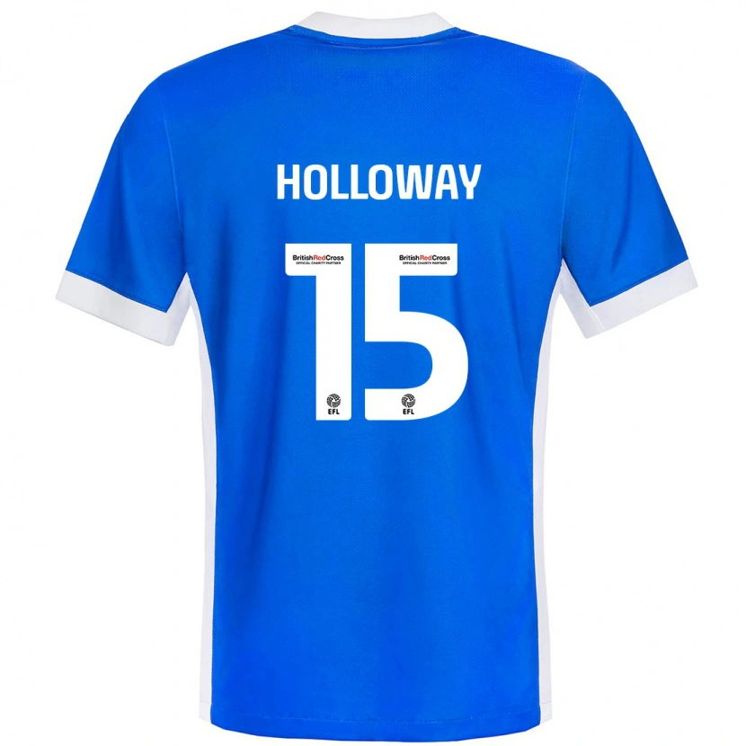 Danxen Herren Rebecca Holloway #15 Blau Weiß Heimtrikot Trikot 2024/25 T-Shirt