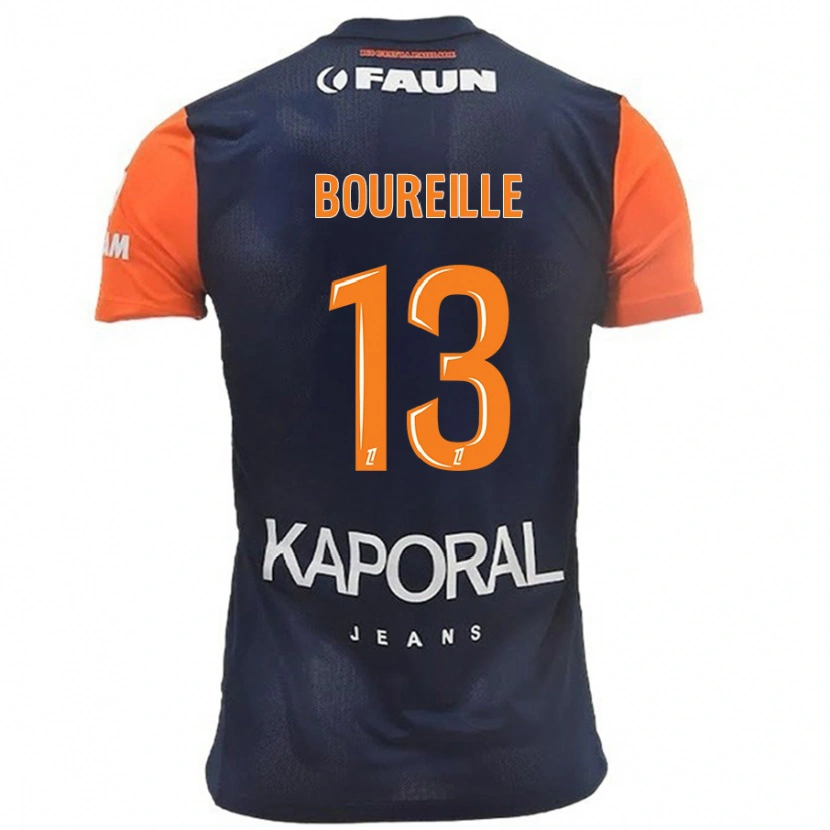Danxen Herren Celeste Boureille #13 Marineblau Orange Heimtrikot Trikot 2024/25 T-Shirt