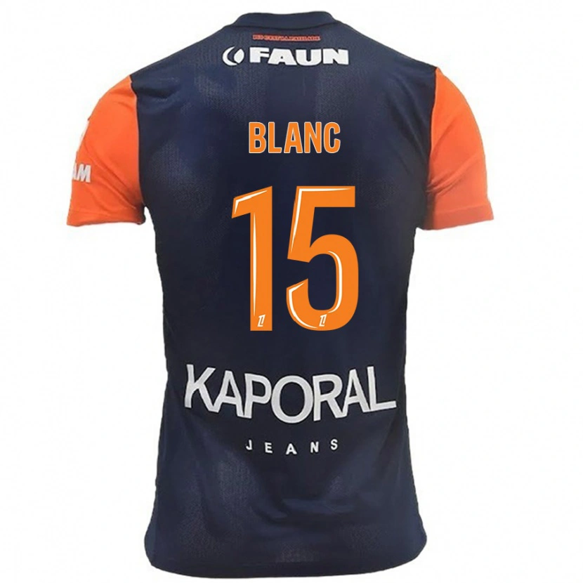 Danxen Herren Cyrielle Blanc #15 Marineblau Orange Heimtrikot Trikot 2024/25 T-Shirt