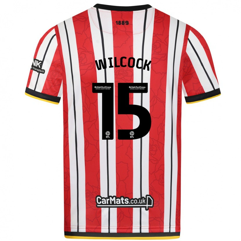 Danxen Herren Tamara Wilcock #15 Rot Weiße Streifen Heimtrikot Trikot 2024/25 T-Shirt