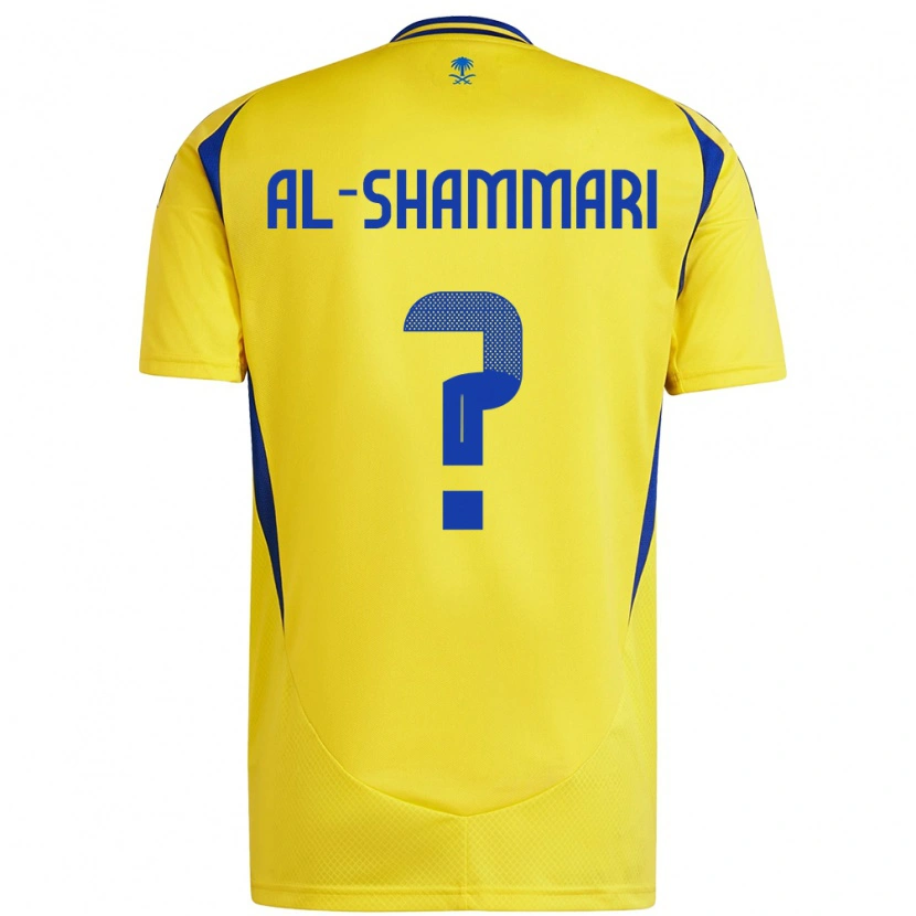 Danxen Herren Mansour Al-Shammari #0 Gelb Blau Heimtrikot Trikot 2024/25 T-Shirt