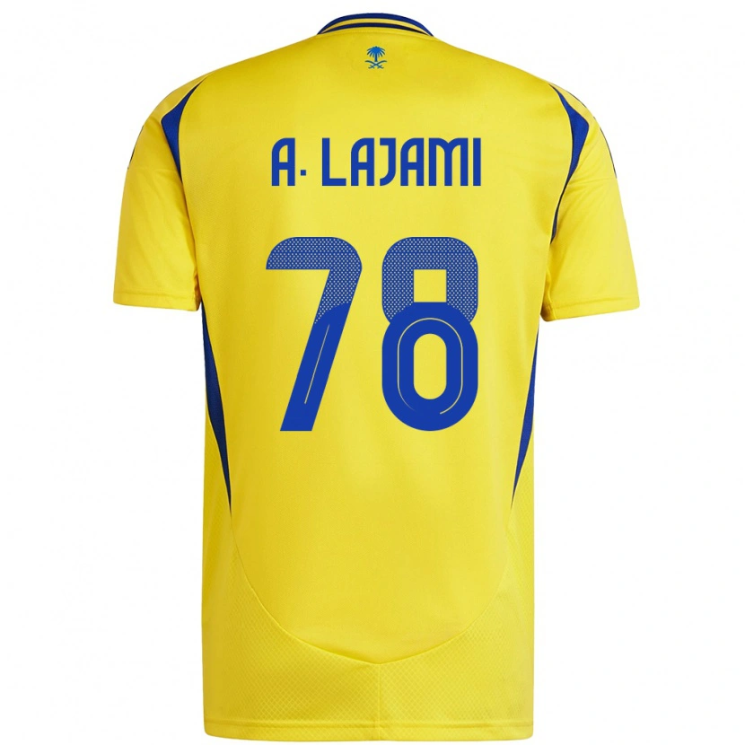 Danxen Herren Ali Lajami #78 Gelb Blau Heimtrikot Trikot 2024/25 T-Shirt