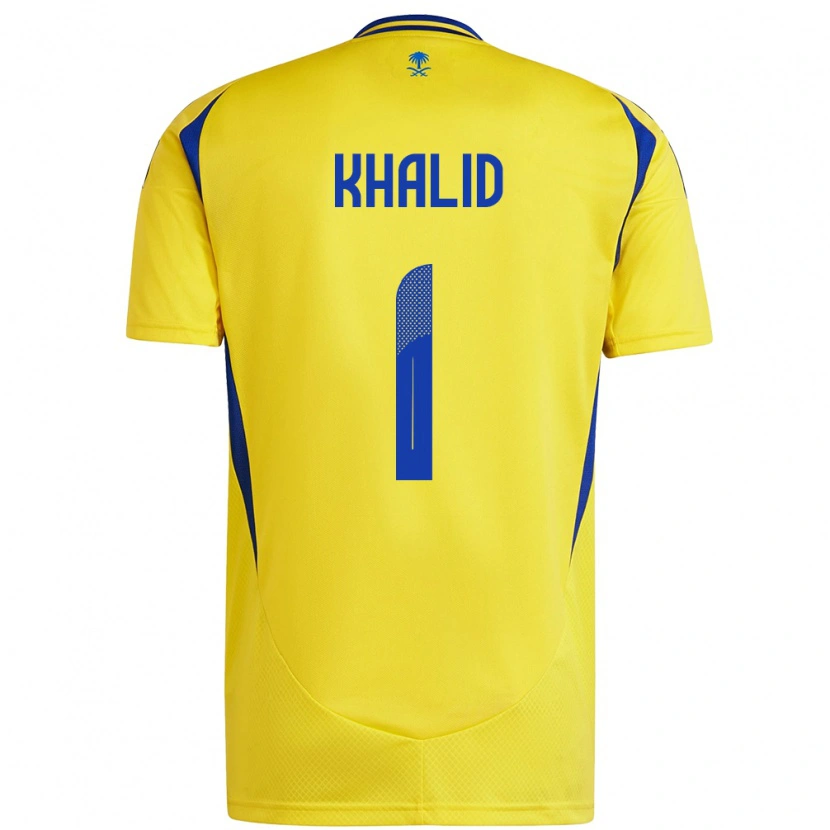 Danxen Herren Sara Khalid #1 Gelb Blau Heimtrikot Trikot 2024/25 T-Shirt