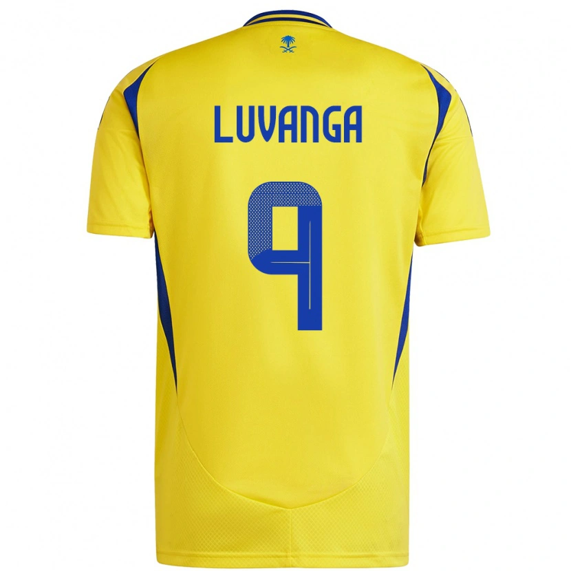 Danxen Herren Clara Luvanga #9 Gelb Blau Heimtrikot Trikot 2024/25 T-Shirt