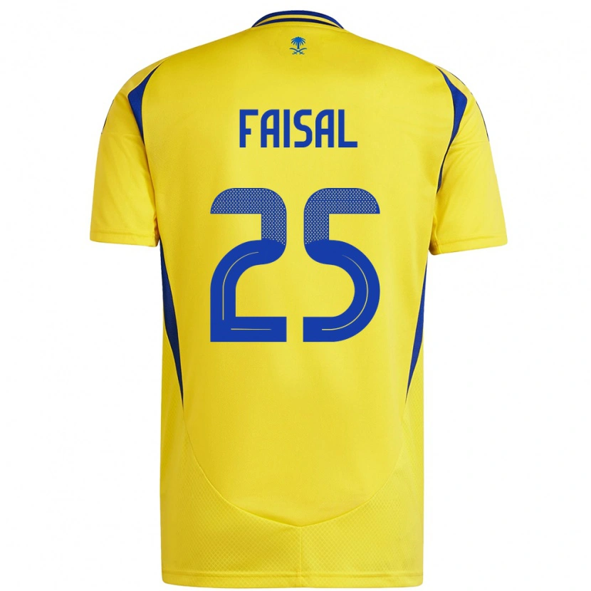 Danxen Herren Samira Faisal #25 Gelb Blau Heimtrikot Trikot 2024/25 T-Shirt