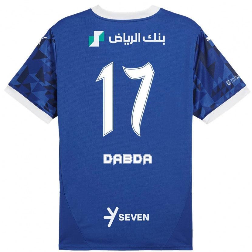 Danxen Herren Claudia Dabda #17 Dunkelblau Weiß Heimtrikot Trikot 2024/25 T-Shirt
