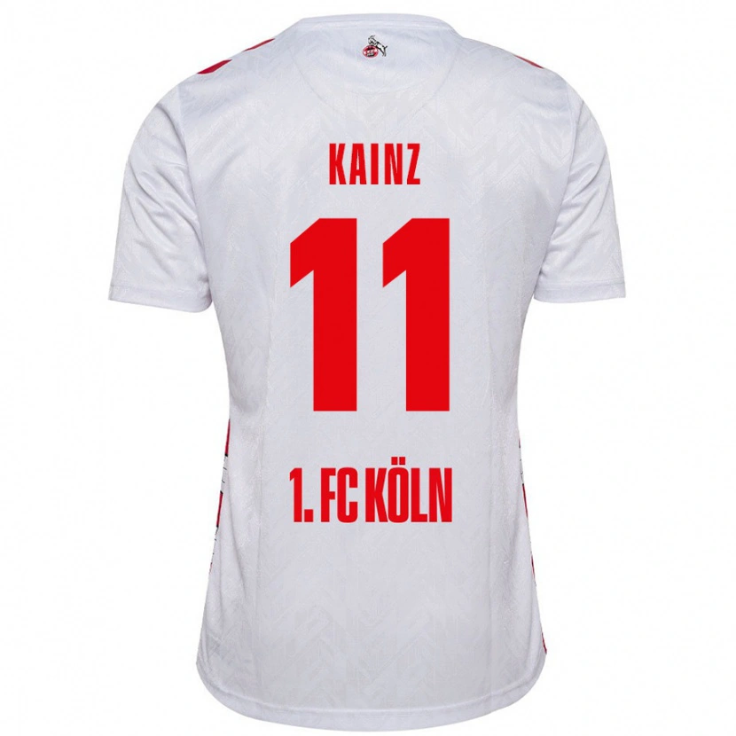 Danxen Herren Florian Kainz #11 Weiß Rot Heimtrikot Trikot 2024/25 T-Shirt