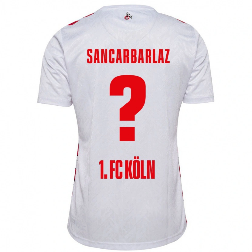 Danxen Herren Keyhan Sancarbarlaz #0 Weiß Rot Heimtrikot Trikot 2024/25 T-Shirt
