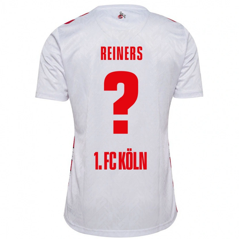 Danxen Herren Leonard Reiners #0 Weiß Rot Heimtrikot Trikot 2024/25 T-Shirt
