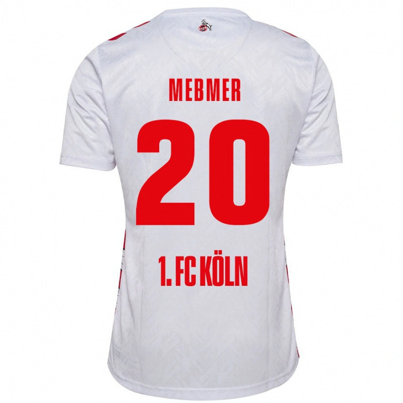Danxen Herren Meike Meßmer #20 Weiß Rot Heimtrikot Trikot 2024/25 T-Shirt