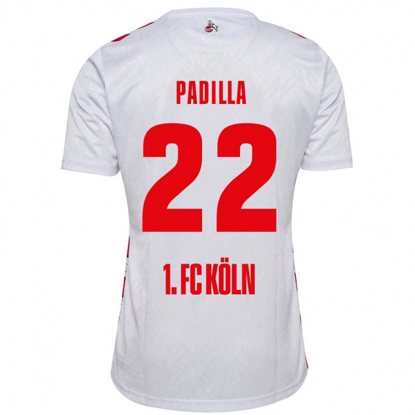 Danxen Herren Natalia Padilla #22 Weiß Rot Heimtrikot Trikot 2024/25 T-Shirt