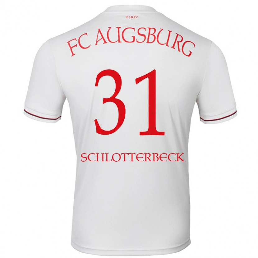 Danxen Herren Keven Schlotterbeck #31 Weiß Heimtrikot Trikot 2024/25 T-Shirt