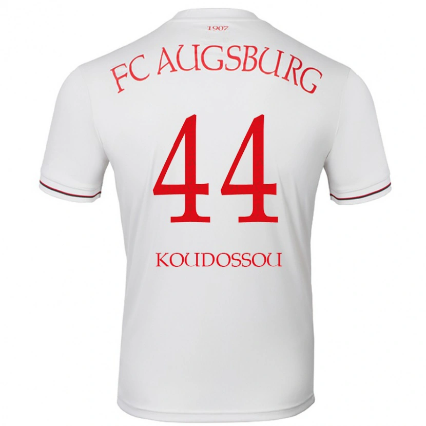 Danxen Herren Henri Koudossou #44 Weiß Heimtrikot Trikot 2024/25 T-Shirt