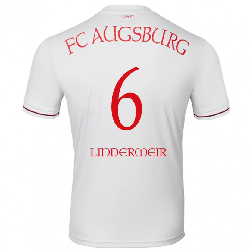 Danxen Herren Dominik Lindermeir #6 Weiß Heimtrikot Trikot 2024/25 T-Shirt