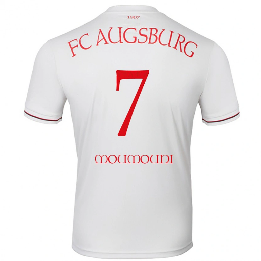 Danxen Herren Faris Moumouni #7 Weiß Heimtrikot Trikot 2024/25 T-Shirt