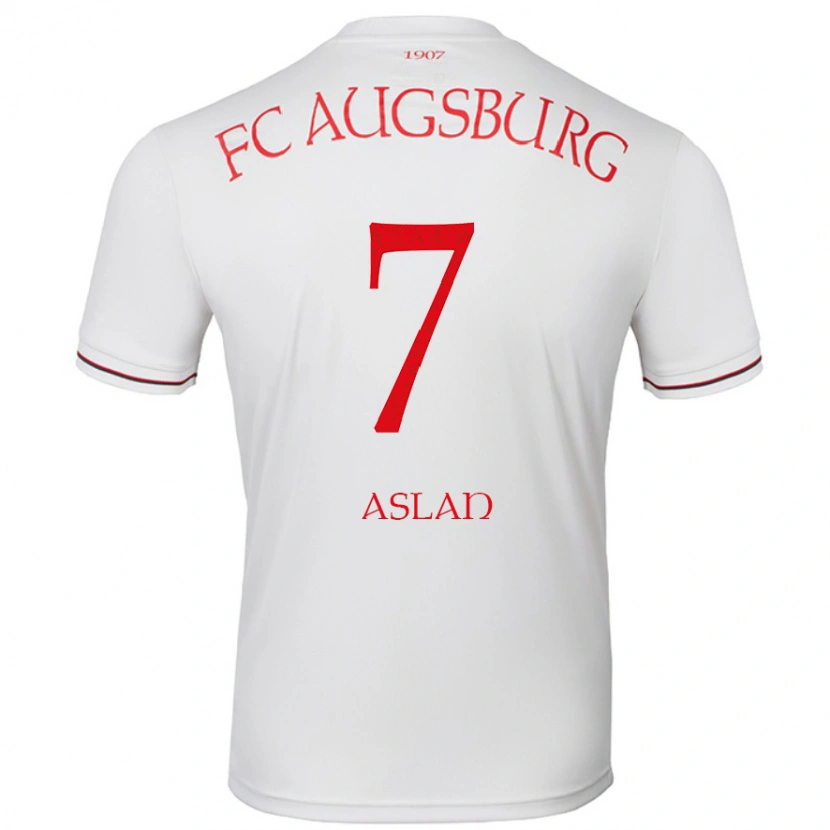 Danxen Herren Berkay Aslan #7 Weiß Heimtrikot Trikot 2024/25 T-Shirt