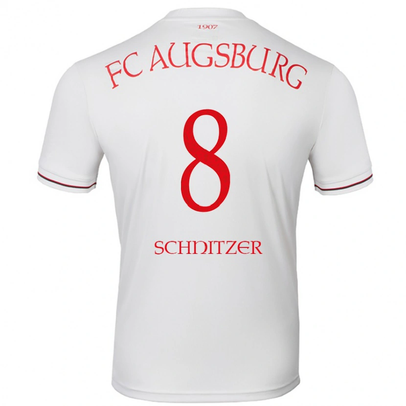 Danxen Herren Tim Schnitzer #8 Weiß Heimtrikot Trikot 2024/25 T-Shirt