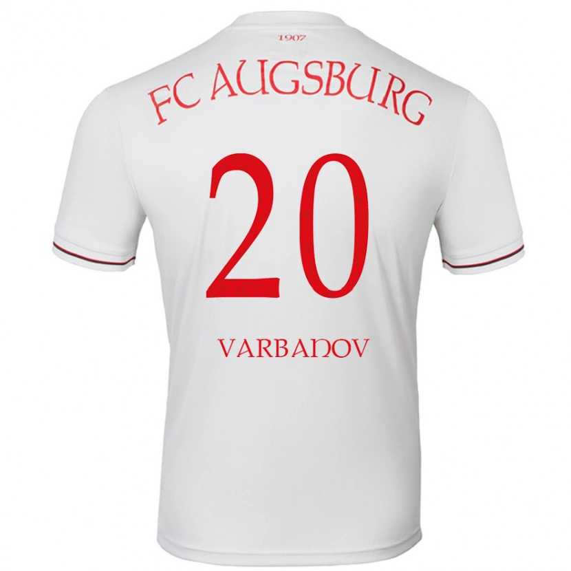 Danxen Herren Svetoslav Varbanov #20 Weiß Heimtrikot Trikot 2024/25 T-Shirt
