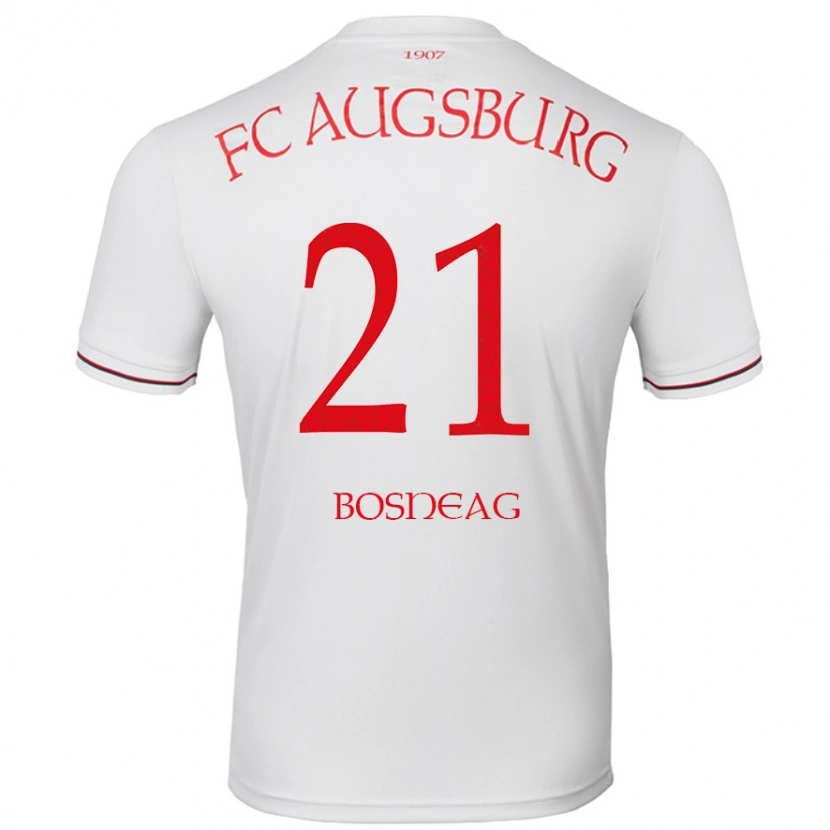 Danxen Herren Ioan Boșneag #21 Weiß Heimtrikot Trikot 2024/25 T-Shirt