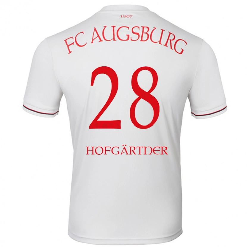 Danxen Herren Hendrik Hofgärtner #28 Weiß Heimtrikot Trikot 2024/25 T-Shirt