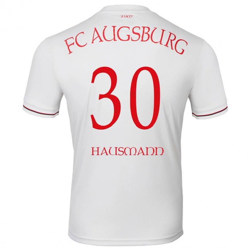 Danxen Herren Daniel Hausmann #30 Weiß Heimtrikot Trikot 2024/25 T-Shirt